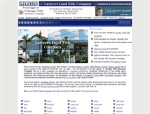 Tablet Screenshot of lawyerslandtitle.com